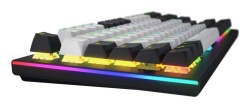 Tastatura mecanica cu fir Hator Gravity TKL conectivitate USB, polling rate 1000Hz, iluminare RGB cu functia de a customiza fiecare tasta individual, tip switch HATOR Aurum Orange Linear rev.2.0, durata de viata switch 70M de clickuri, material taste - Img 9