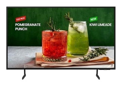 TV signage Samsung BE50D-H, 50", 250nit, 16/7, UHD, Tizen 7.0, CMS compatible (not free). Garantie 3 ani. Necesita suport de perete sau stand mobil - Img 1