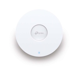 "AX1800 Ceiling Mount Dual-Band Wi-Fi 6 Access Point PORT:1× Gigabit RJ45 Port SPEED:574Mbps at 2.4 GHz + 1201 Mbps at 5 GHz FEATURE: 802.3at POE and 12V DC (Power Adapter is not included), 2×Internal Antennas, MU-MIMO, Seamless Roaming, Band Steering,