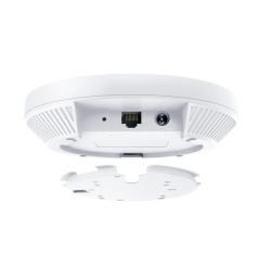 "AX3000 Ceiling Mount Dual-Band Wi-Fi 6 Access Point PORT:1× Gigabit RJ45 Port SPEED:574Mbps at 2.4 GHz + 2402 Mbps at 5 GHz FEATURE: 802.3at POE and 12V DC (Power Adapter is not included), 2×Internal Antennas, 160MHz Supported, MU-MIMO, Seamless - Img 4