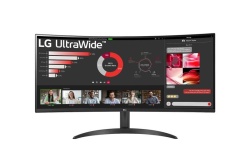 Monitor LG 34" 34WR50QK-B.AEU, Curvature: 1800R, Diagonal (inch): 34, Diagonal (cm): 86, Aspect ratio: 21:9, Panel: VA, Resolution: 3440x1440, Refresh Rate: 100Hz, Response time GtG: 5ms, Brightness (max): 300 cd/m², Contrast (static) : 3000:1, Viewing - Img 9