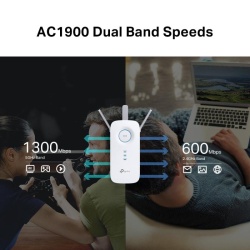 Range Extender TP-LINK RE550, AC1900, OneMesh™, Dual-Band, Gigabit - Img 10