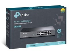 Switch TP-Link TL-SF1016DS, 16 port, 10/100Mbps - Img 6