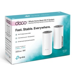 TP-Link Sistem Mesh Wi-Fi pentru întreaga casă AC1200, DECO E4(2-PACK);2 10/100Mbps WAN/LAN Ports, 1 Power Port, SDRAM: 128 MB, Flash:16 MB, 2 internal dual-band antennas per Deco unit, Standarde Wireless:IEEE 802.11 ac/n/a 5 GHz, IEEE 802.11 b/g/n 2.4 - Img 7