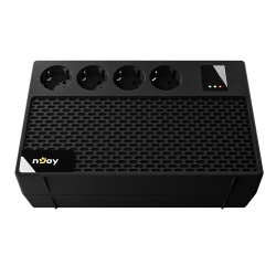 UPS nJoy Renton 650 Plus, 650VA / 360W, 4x prize Schuko conectate la baterie, fara display LCD, tensiune nominala de intrare 230V Caracteristici Stabilizator (AVR) de tip Boost and Buck Functie auto-restart la revenirea tensiunii electrice Functie de - Img 1