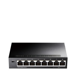 CUDY 8-Port Gigabit Ethernet Switch, 8 10/100/1000M RJ45 Ports, IGMP Snooping, Loop Detection/Prevention, 802.1p/DSCP QoS, Desktop Metal Case, Power Saving, Plug & Play, Wall-Mount - Img 1
