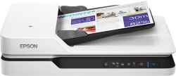 Scanner Epson DS-1660W, dimensiune A4, tip flatbed, viteza scanare: 25 ppm alb-negru si color, rezolutie optica 600x600dpi, ADF 50 pagini, duplex,fiabilitate ciclu de lucru zilnic 1.500 Pagini, formate ieşire, Scanare către JPEG, Scanare către TIFF, - Img 2