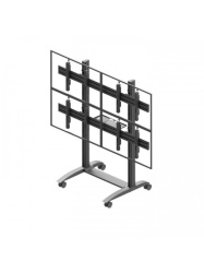 Videowall mobil Edbak VWTA2257-L pentru 4 ecrane (50"-57")