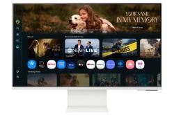 Monitor Samsung 32" LS32FM801UUXDU, Diagonal (inch): 32, Diagonal (cm): 81, Aspect ratio: 16:9, Panel: VA, Resolution: 3840x2160, Refresh Rate: 60Hz, Response time GtG: 4ms, Brightness (max): 400 cd/m², Contrast (static) : 3000:1, Viewing angle: 178/178, - Img 5