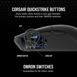Mouse Gaming Corsair KATAR ELITE WIRELESS negru - Img 9
