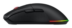 Mouse gaming wireless Hator Pulsar 3, polling rate pana la 1000Hz, senzor Optical PixArt PMW 3311, rezolutie maxima 12000 DPI, switch HATOR® Optical 100M, iluminare RGB 16.8M culori, side switch Kailh 3M, durata de viata baterie in wireless mode pana la - Img 5