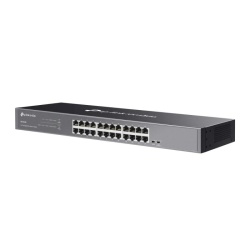 Omada 24-Port Gigabit Switch PORT: 24× Gigabit RJ45 Ports SPEC: 1U 19-inch Rack-mountable Steel Case FEATURE: Plug and Play - Img 4
