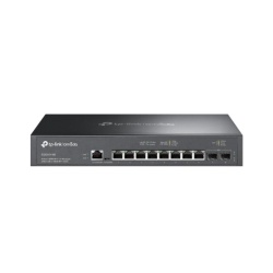 Switch TP-Link SG3210X-M2, 8 x porturi RJ 45, 2 x SFP+, viteza LAN 100/1000/2500 MBps, Layer L2+, capacitate 80 Gbps, dimensiuni 294 × 180 × 44 mm - Img 2