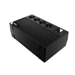 UPS nJoy Renton 650 Plus, 650VA / 360W, 4x prize Schuko conectate la baterie, fara display LCD, tensiune nominala de intrare 230V Caracteristici Stabilizator (AVR) de tip Boost and Buck Functie auto-restart la revenirea tensiunii electrice Functie de - Img 3