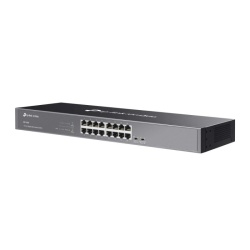 Omada 16-Port Gigabit Switch PORT: 16× Gigabit RJ45 Ports SPEC: 1U 19-inch Rack-mountable Steel Case FEATURE: Plug and Play - Img 4