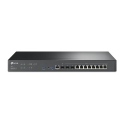 "Omada VPN Router with 10G Ports PORT: 1× 10G SFP+ WAN Port, 1× 10G SFP+ WAN/LAN Port,1× Gigabit SFP WAN/LAN Port, 8× Gigabit RJ45 WAN/LAN Ports, 2× USB3.0 port FEATURE: Integration with Omada SDN Controller, Support SSL VPN, OpenVPN and IPsec/ PPTP/ - Img 3