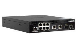 Switch QNAP M2106R CPU Marvell 98DX2528, 6 porturi 2.5Gbps, 2 porturi 10Gbps SFP+, 2 porturi 10GbE RJ45, rackabil, web-managed, garantie2 ani - Img 6