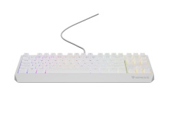 Tastatura gaming mecanica cu fir Genesis Thor 230 TKL, iluminare RGB, swtich Linear, switch model Outemu Brown, numar taste 87, 11 butoane multimedia, lungime cablu 1.6m, dimensiuni 363 x 155 x 39 mm, alb - Img 7