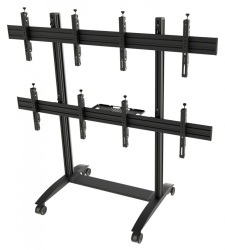 Videowall mobil Edbak VWTA2257-L pentru 4 ecrane (50"-57")