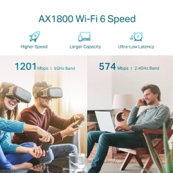 Range Extender TP-LINK RE605X, AX1800, OneMesh™, Dual-Band, WiFi 6 - Img 8