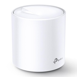 TP-Link AX3000 whole home mesh Wi-Fi 6 System, Deco X60(1-pack); Standarde Wireless: IEEE 802.11 ax/ac/n/a 5 GHz, IEEE 802.11 ax/n/g/b 2.4 GHz, 2 LAN/WAN Gigabit Ethernet Ports, Qualcomm 1 GHz Quad-core CPU, 4 internal antennas per Deco unit, 2402 Mbps - Img 2