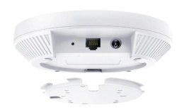 "AX3000 Ceiling Mount Dual-Band Wi-Fi 6 Access Point PORT:1× Gigabit RJ45 Port SPEED:574Mbps at 2.4 GHz + 2402 Mbps at 5 GHz FEATURE: 802.3at POE and 12V DC (Power Adapter is not included), 2×Internal Antennas, 160MHz Supported, MU-MIMO, Seamless - Img 9