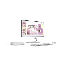 Desktop Lenovo IdeaCentre Mini 01IRH8 , Intel® Core™ i7-13620H, 10C (6P + 4E) / 16T, P-core up to 4.9GHz, E-core up to 3.6GHz, 24MB, video Integrated Intel® UHD Graphics, RAM 1x 16GB SO-DIMM DDR4-3200, SSD 1TB SSD M.2 2280 PCIe® 4.0x4 NVMe®, no ODD, no - Img 3