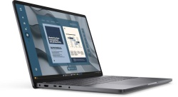 Laptop DELL PRO 16, 16", Non-Touch, FHD+ 1920 x 1200, 60Hz, IPS, Anti- Glare, 300 nit, 45% NTSC, FHD+IR Cam, Fingerprint Reader, Magnetite color, textured finish, AMD Ryzen(TM) 5 220 Processor (22 MB cache, 6 cores, 12 threads, up to 4.9 GHz), AMD - Img 3