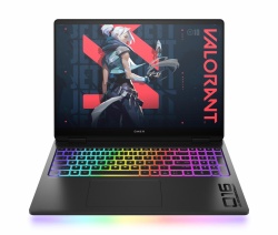 Laptop HP OMEN 16-ah0003nn cu procesor Intel Core U9-275HX 24-Core (2.7GHz, up to 5.4GHz, 36MB), 16.0 inch WQXGA, NVIDIA GeForce RTX 5090 24GB, 64GB DDR5, SSD, 2TB PCIe Gen4 NVMe, Free DOS, Shadow Black - Img 1