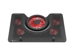 Stand/Cooler laptop Genesis Oxid 550 , dimensiune maxima laptop 17.3", 4 ventilatoare 60 mm + 1 ventilator 140mm, material plastic, iluminare LED, hub USB incorporat, dimensiuni 400 x 280 x 55 mm - Img 7