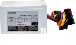 Sursa Spacer ATX 500, 250W for 500 Desktop PC, fan 120mm, Switch ON/OFF „SPS-ATX-500-V12” - Img 7