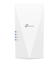 TP-link AX1800 Wi-Fi6 Range Extender, RE600X, Dual-Band, Standarde wireless: IEEE 802.11a/n/ac/ax 5GHz, IEEE 802.11b/g/n/ax 2.4GHz, interfata: 1 x 10/100/1000, Dimensiuni: 78×36×149 mm, 2 x antene interne, viteza wireless: 574 Mbps la 2.4GHz, 1201 Mbps - Img 2