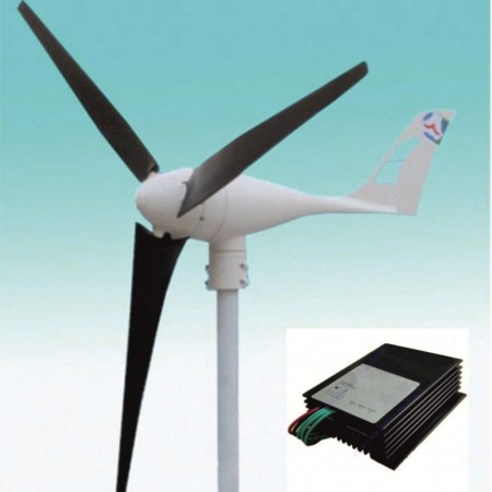Turbina eoliana cu regulator,12V / 24V 500W, eficienta mare la vant mic