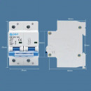 Siguranta Automata 125A, Curent Continuu, 2P 500V, pentru Sisteme Fotovoltaice - Img 2