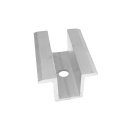 CLEMA MIJLOC PT PANOURI 30MM, 35MM, 40MM, L=50MM, ALUMINIU