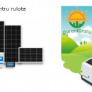 Kit solar pentru rulote, 340wp 12v, stocare 190a 12v