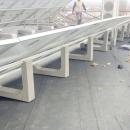 Suport din beton armat– 25 grade – cu tija filetată/filet – 63 kg