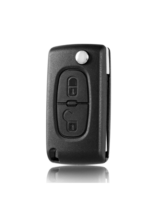 Carcasa Cheie Contact 2 Butoane Pentru Citroen C6 fara Locas Baterie