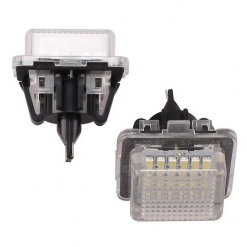 Set Lampi cu LED Numar Inmatriculare compatibil MERCEDES BENZ W204 W221 W212 W216