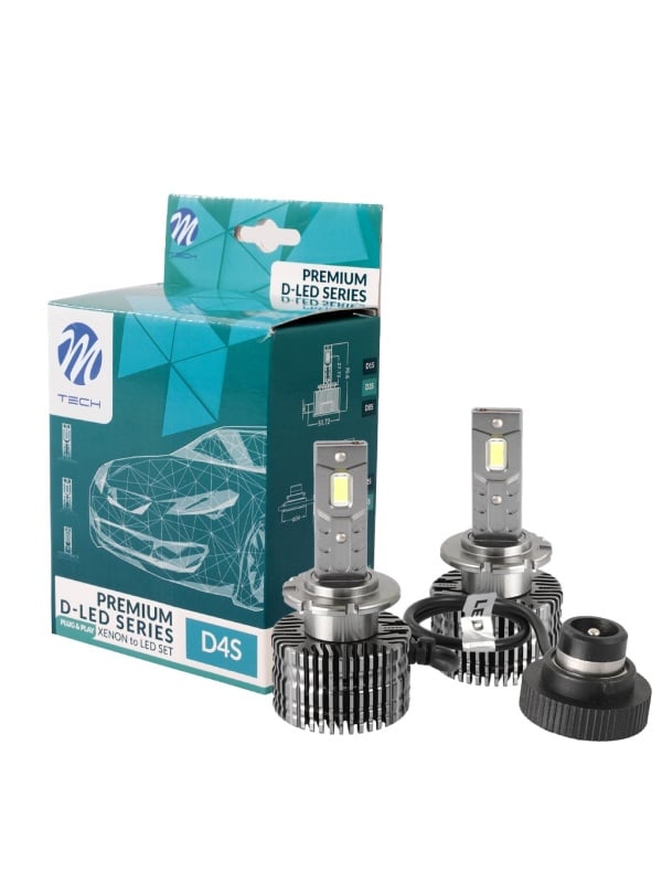 Set Becuri Led Canbus Mtech Compatibil D4S 35W