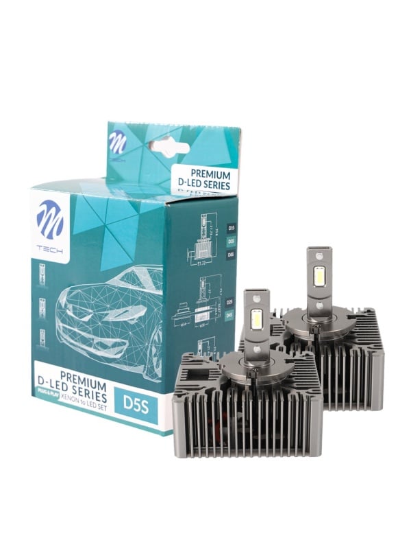 Set Becuri Led Canbus Mtech Compatibil D5S 35W