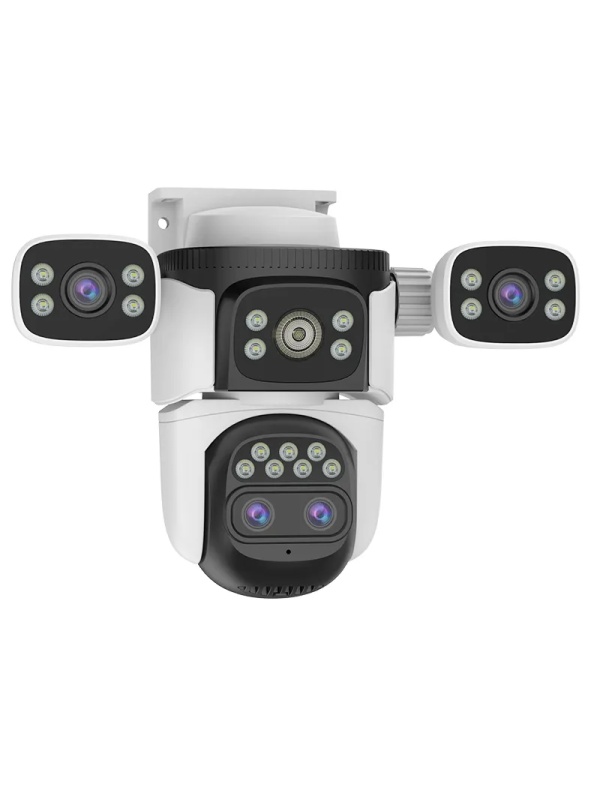Camera IP Speed Dome WiFi 6 , 4 Ecrane, zoom 10x, 8 MP, Auto-Tracking, IR 30m, Audio Bidirecțional