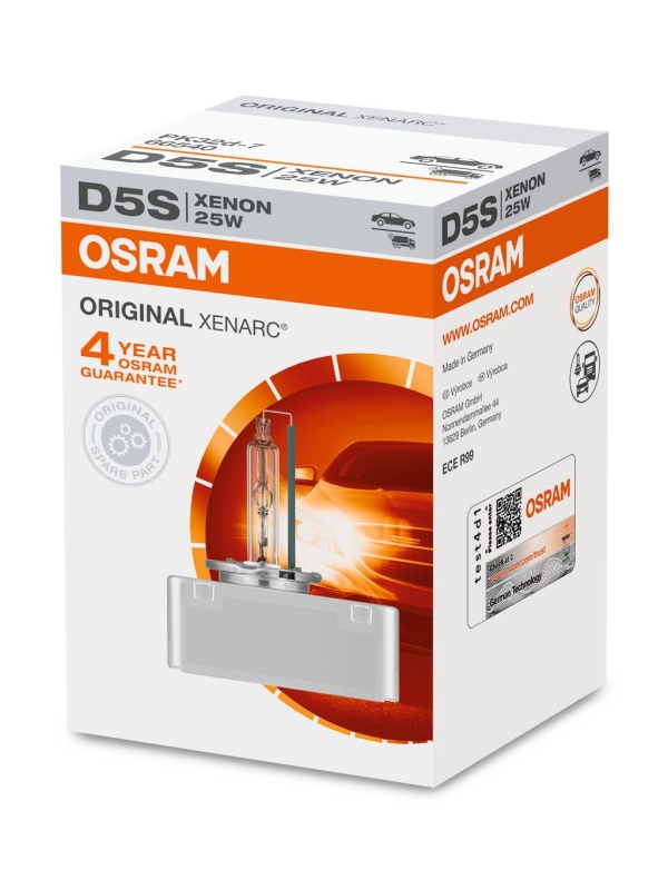 Bec Xenon Osram Original Xenarc 4400k D5S 25W compatibil Audi A4 B9 dupa 2015