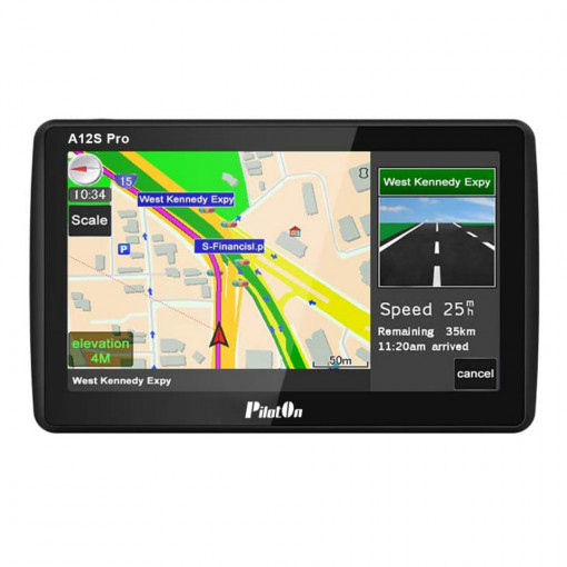 Sistem de navigatie GPS PilotOn A12S Pro