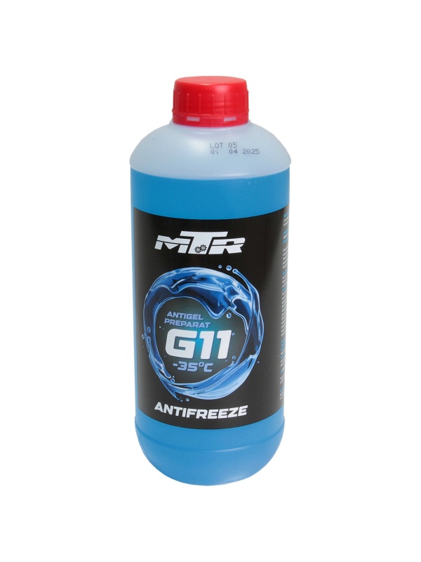 Antigel concentrat MTR Albastru G11 -72°C 1L