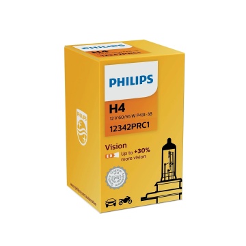 Bec Halogen H4 60/55W Philips Vision 12V