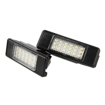 Lampi cu LED Numar Inmatriculare Peugeot 2008 2013-2020