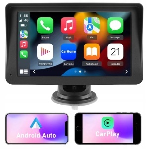 Sistem Multimedia Carplay si Android Auto, Ecran 7 Inch, Bluetooth, Mirror Link/Card TF/USB/AUX - Img 3