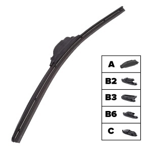 Stergator parbriz auto Kraftmann Full Adaptor, flat, flexibil, 22 inch, 55 cm - Img 2
