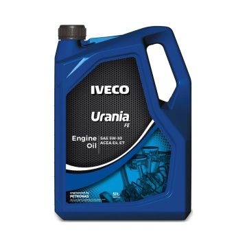 Ulei motor PETRONAS Urania FE 5W-30 5L – ulei sintetic pentru camioane și vehicule comerciale cu economie de combustibil